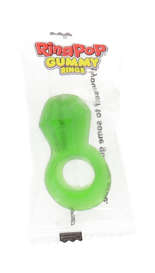 Ring Pop Gummy Rings Candy (Individually Wrapped) - 4 Flavors Bulk in Box