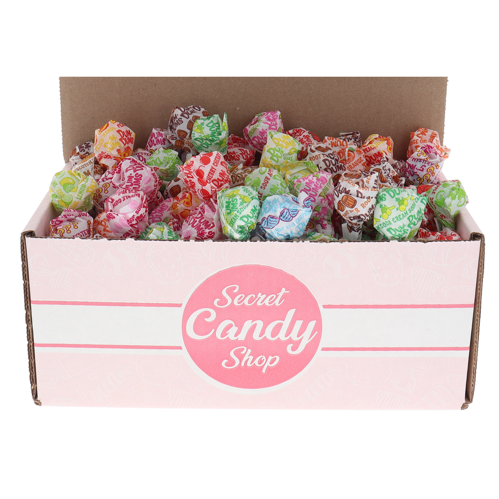 Dum Dums Lollipops Assorted Flavors Box of 50 (Individually Wrapped)