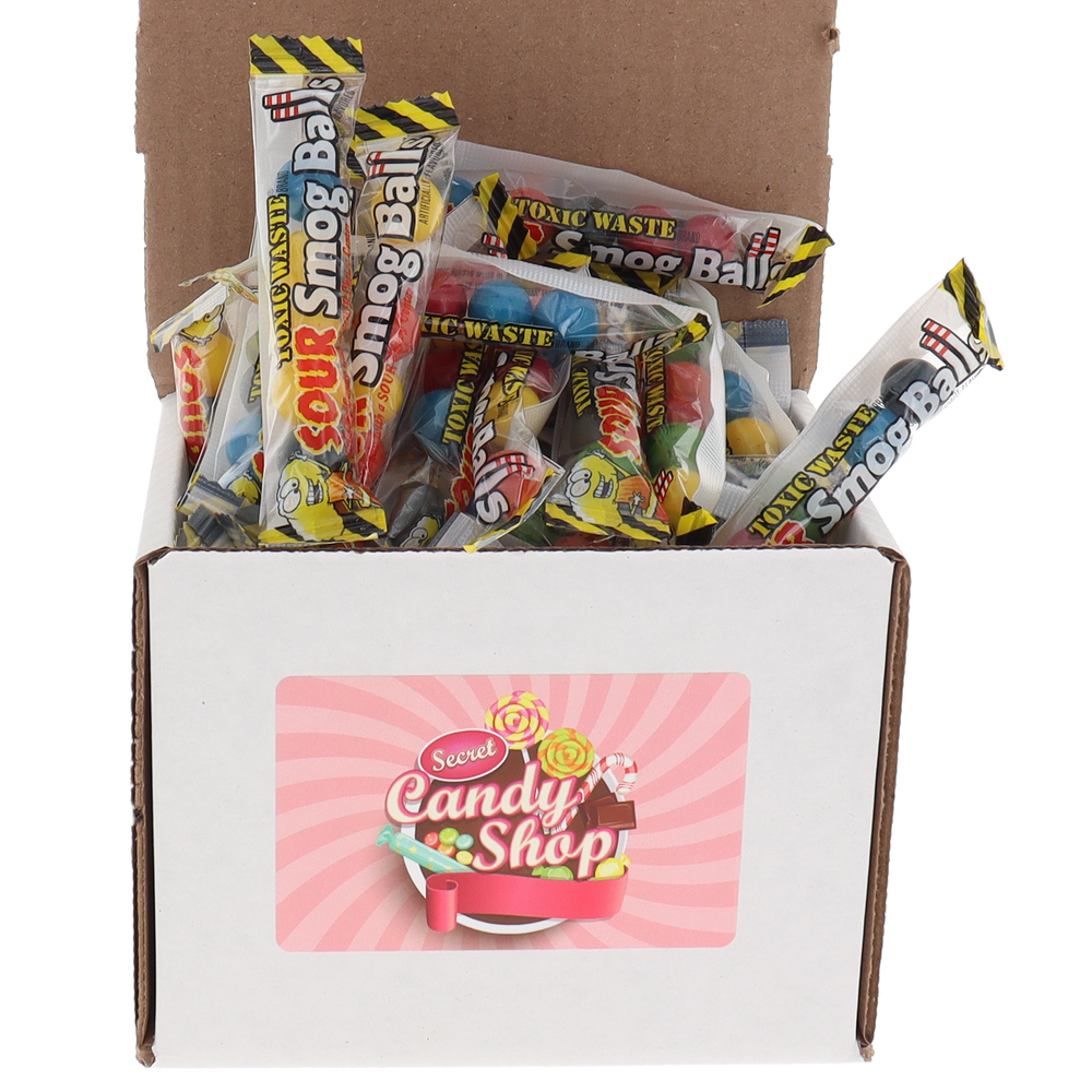 Toxic Waste Sour Smog Ball Shooters - Bulk (Individually Wrapped)