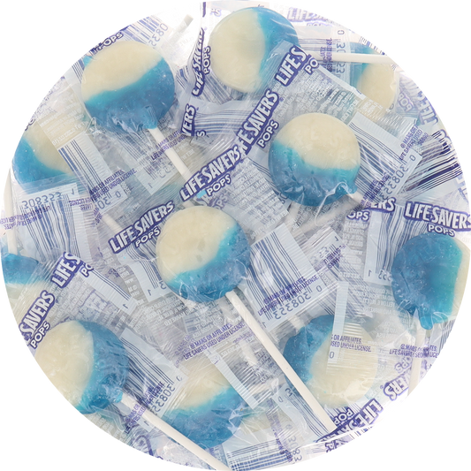 Life Savers Swirled Lollipops - Blueberry & Vanilla (Individually wrapped)