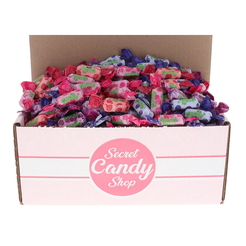 Mamba Fruit Chews Berry Tasty Flavors (Berry Mix, Blueberry, Raspberry-Cranberry, Wild Strawberry)