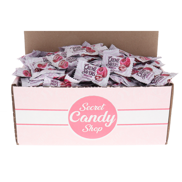 Creme Savers Hard Candy - Raspberries & Creme (Individually Wrapped)