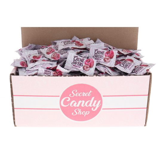 Creme Savers Hard Candy - Raspberries & Creme (Individually Wrapped)