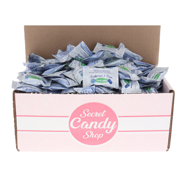 Scripture Candy - Blueberries & Cream Hard Candy (Individually Wrapped)