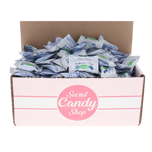 Scripture Candy - Blueberries & Cream Hard Candy (Individually Wrapped)