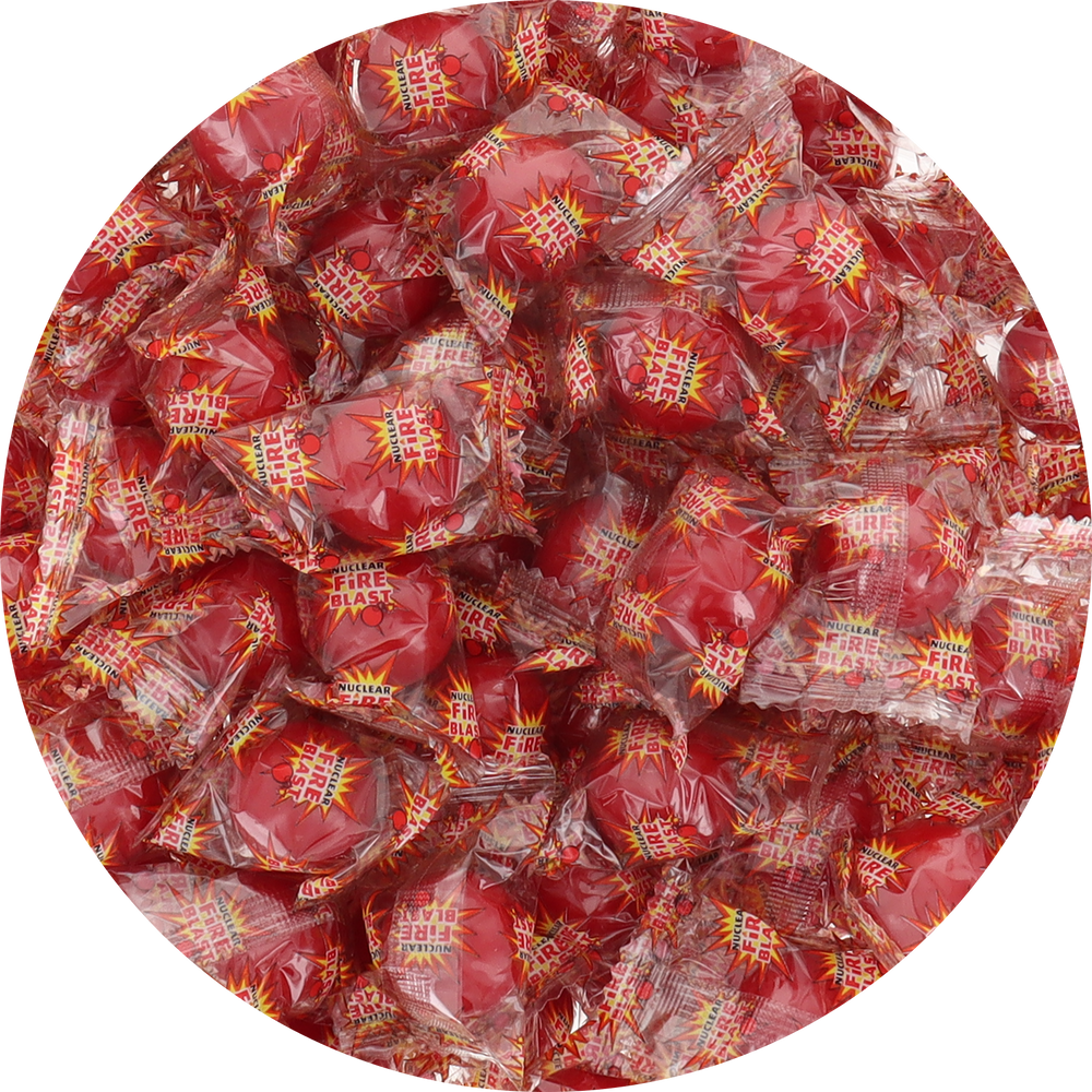 Nuclear Fire Blast Candy – Super Hot Cinnamon Jawbreakers