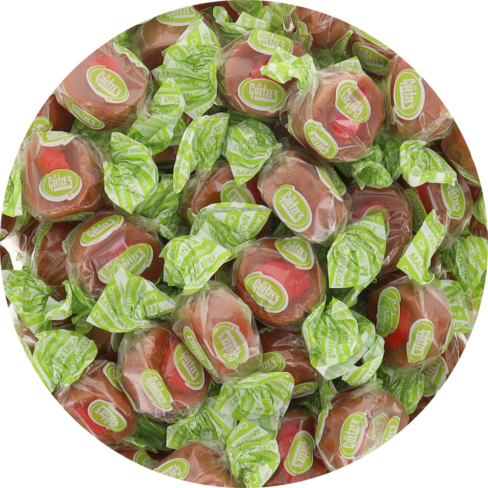 Goetze's Caramel Creams Caramel Apple (Individually wrapped) Bulk