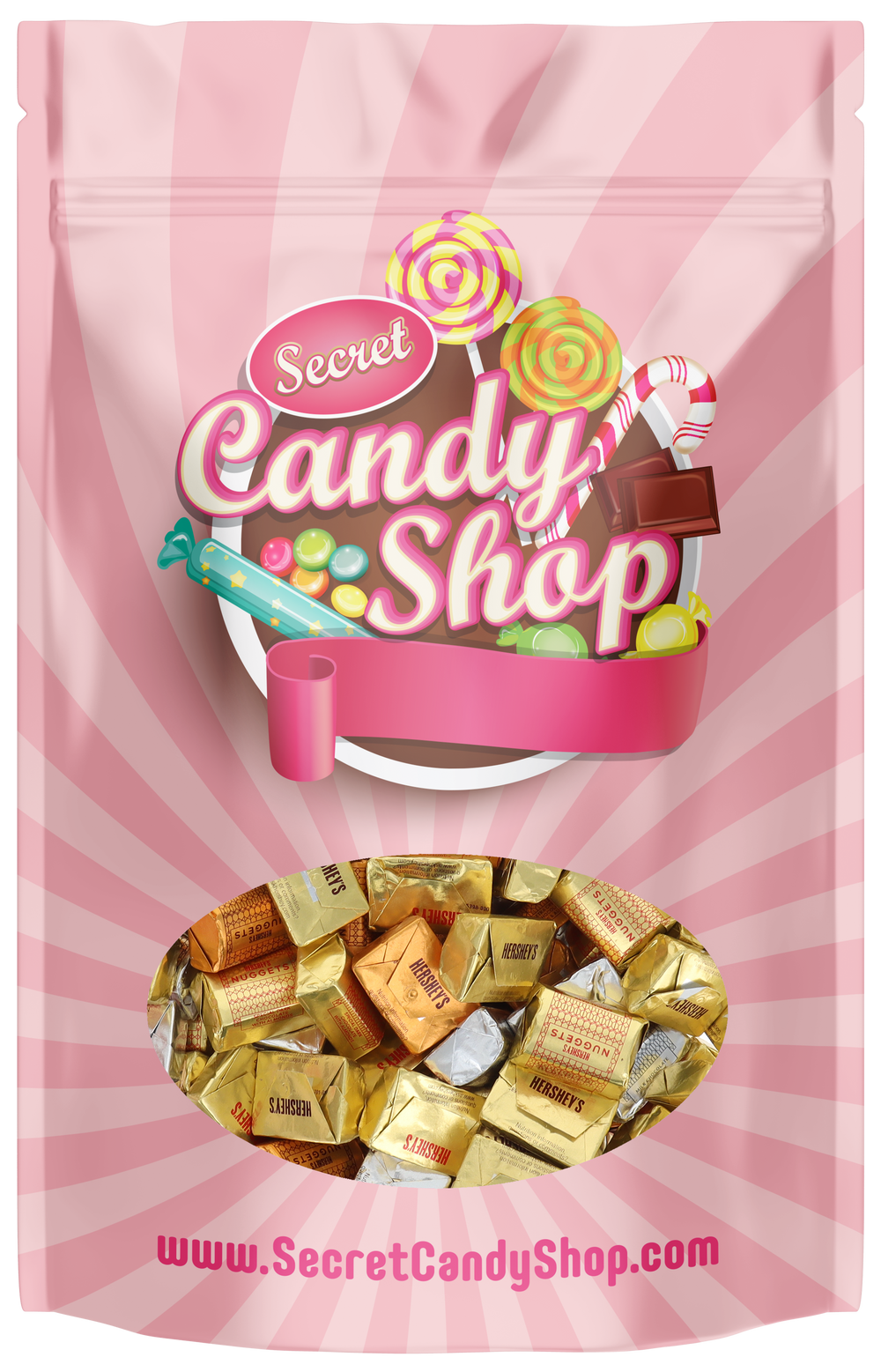 Hershey Nuggets Assorted Total 4 Flavors (Individually Wrapped)