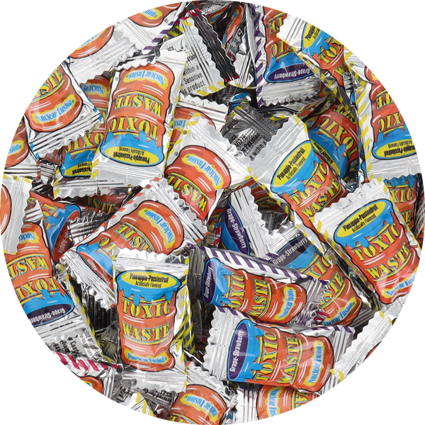 Toxic Waste Nuclear Fusion Sour Candy (Individually Wrapped) Bulk