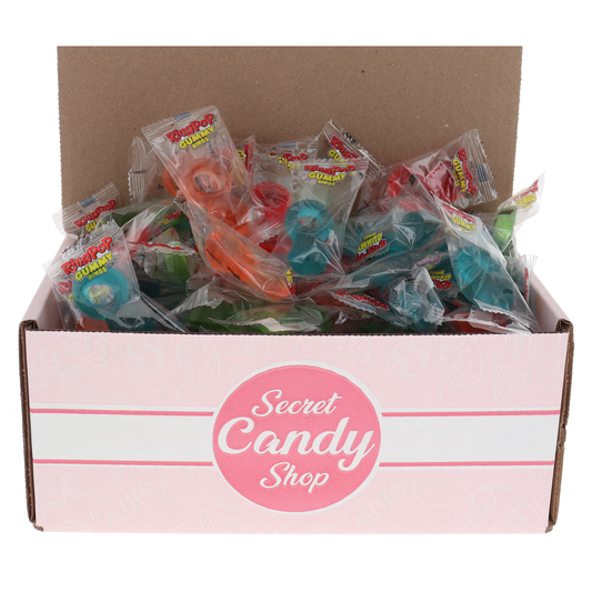 Ring Pop Gummy Rings Candy (Individually Wrapped) - 4 Flavors Bulk in Box