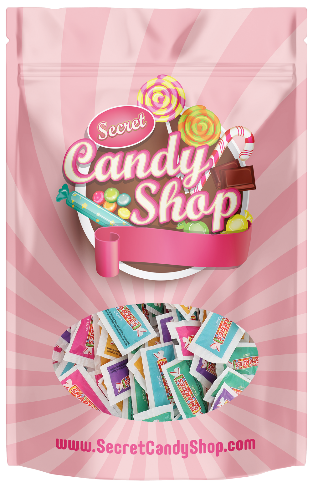 Smarties 3 Tablet Pouch Bulk Packets (Individually Wrapped