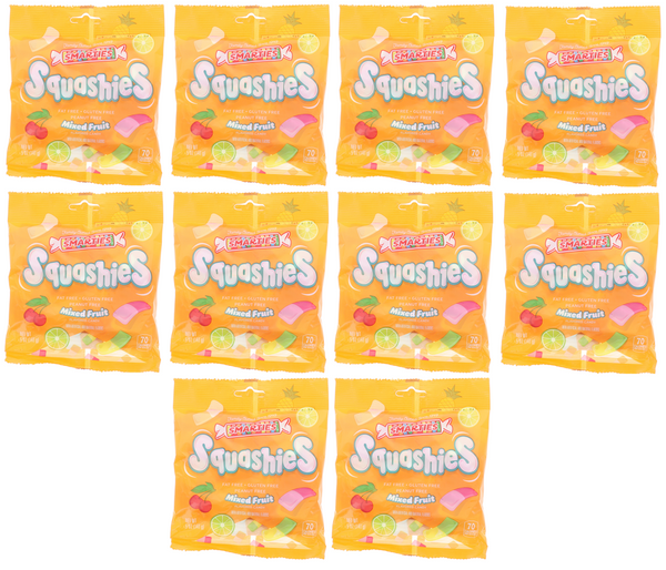 Smarties Squashies Mixed Fruit Flavored Candy 5oz