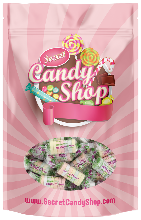 Smarties Money Candy Rolls - Bulk Wrapped