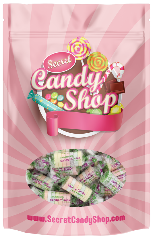 Smarties Money Candy Rolls - Bulk Wrapped