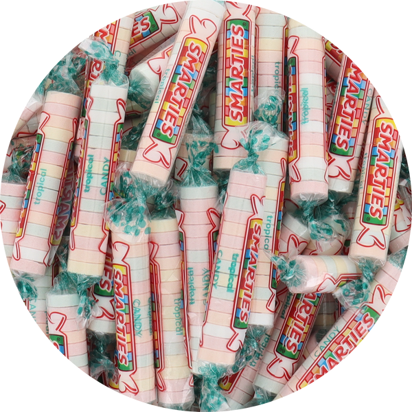 Smarties Tropical Candy Rolls Bulk (Wrapped)
