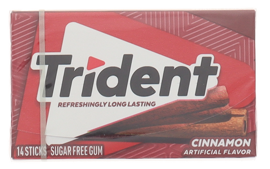 Trident Sugar Free Gum - Cinnamon Flavor