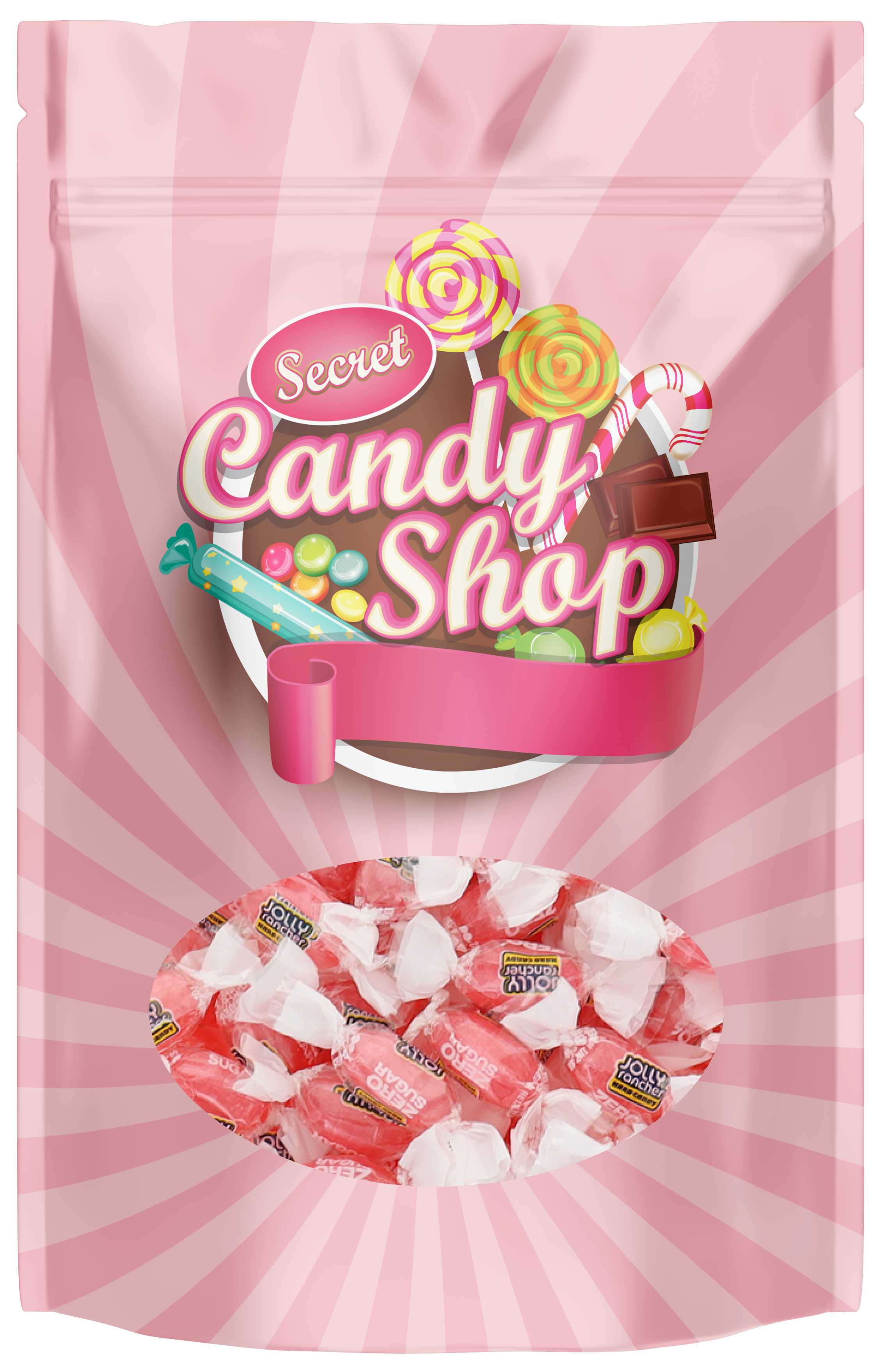 Jolly Rancher Zero Sugar Hard Candy - Watermelon (Sugar Free)