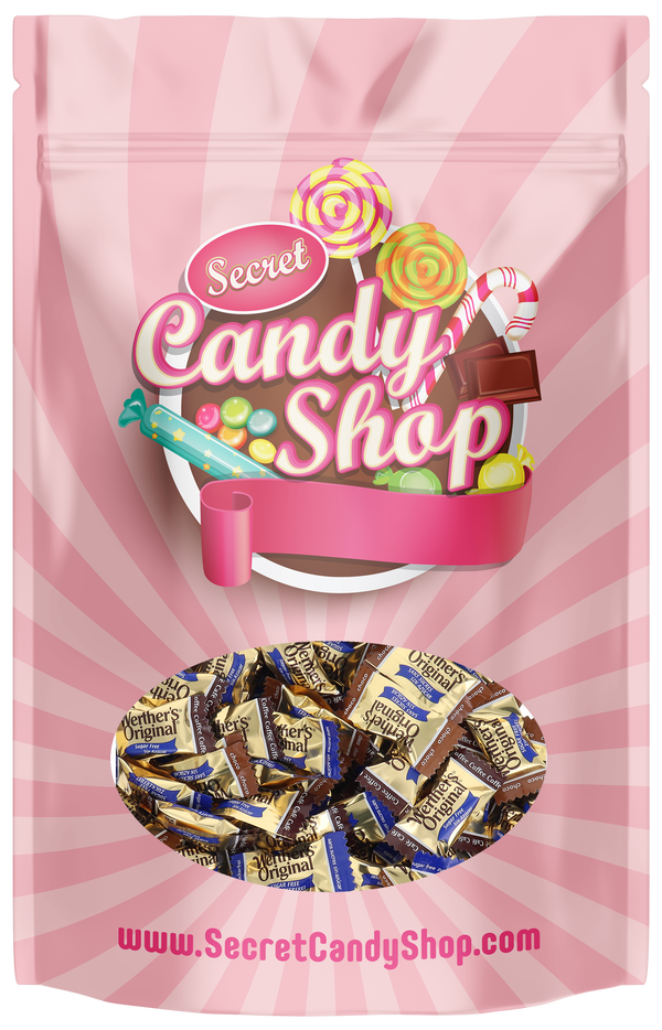 Werther's Original Sugar Free Hard Candy Mix (Caramel Coffee, Caramel Chocolate, Caramel)