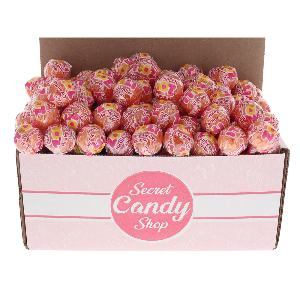Zollipops Sugar Free Orange Zolli Ball Popz (Individually Wrapped)