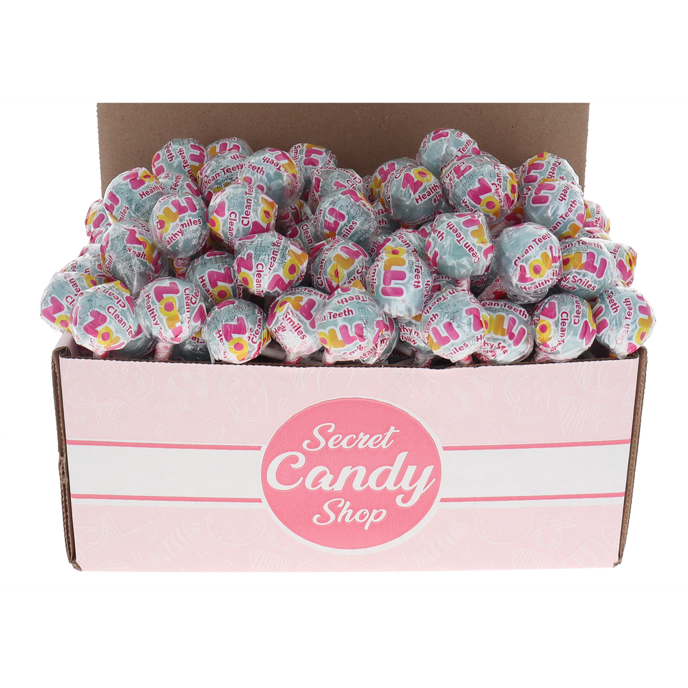 Zollipops Sugar Free Blue Raspberry Zolli Ball Popz (Individually Wrapped)