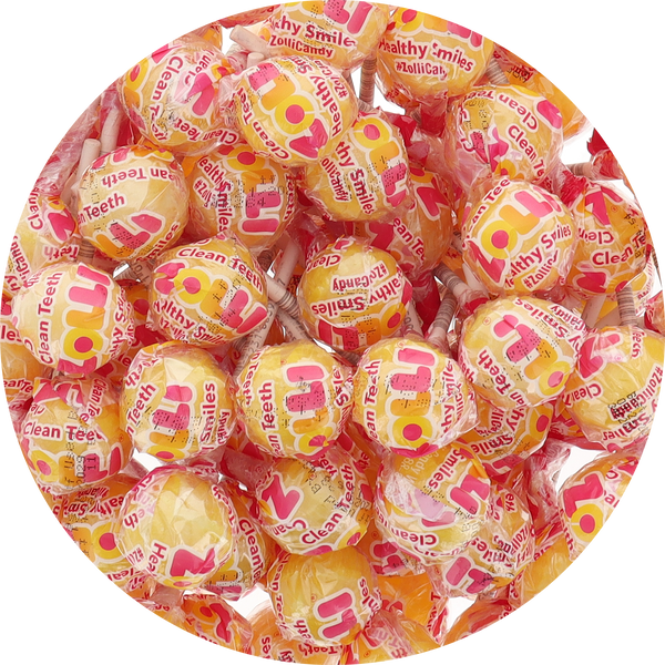 Zollipops Sugar Free Pineapple Zolli Ball Popz (Individually Wrapped)