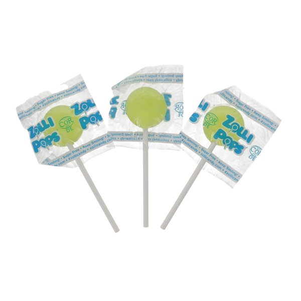 Zollipops Sugar Free Pineapple Lollipops (Individually Wrapped)