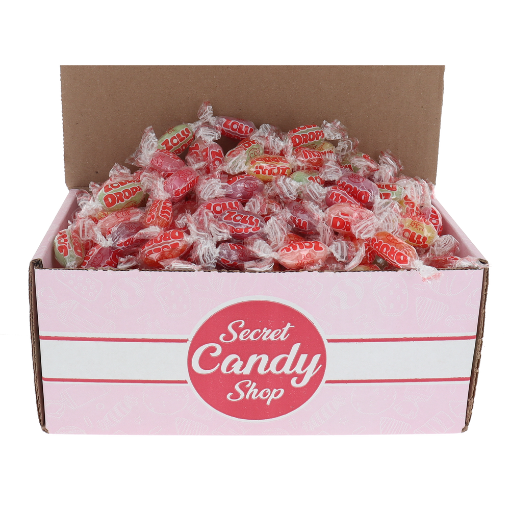 Zolli Fruit Drops Assorted Sugar Free Hard Candy (Individually Wrapped)