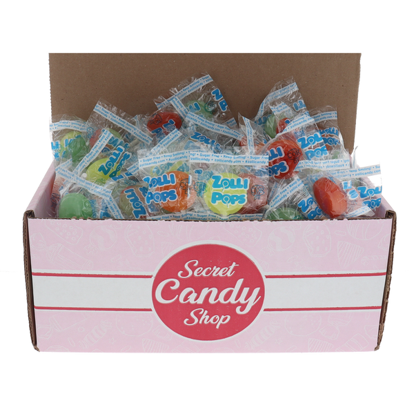 Zollipops Sugar Free Original Assorted Lollipops (Individually Wrapped)