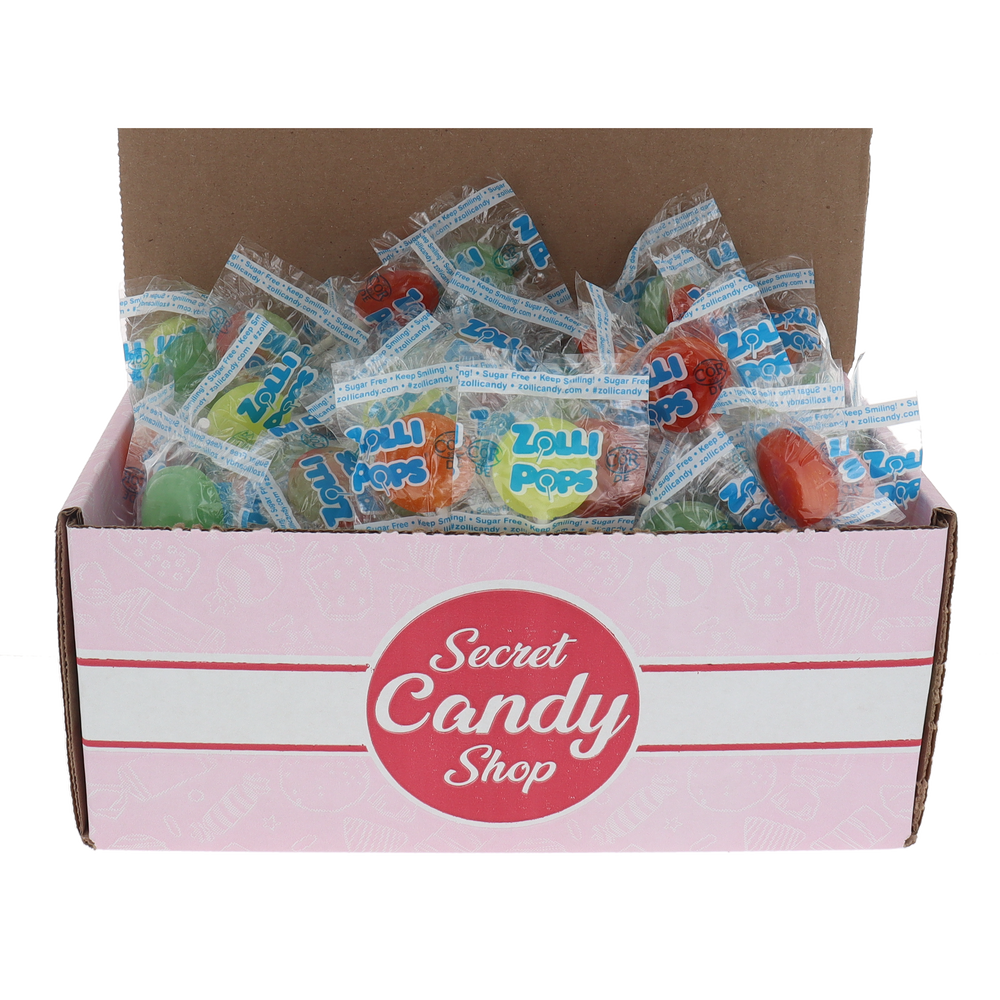 Zollipops Sugar Free Original Assorted Lollipops (Individually Wrapped)