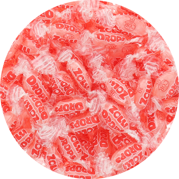 Zolli Strawberry Drops Sugar Free (Individually Wrapped)