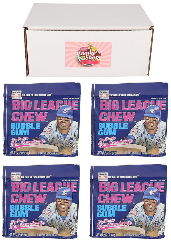 Big League Chew Gum Pack of 4