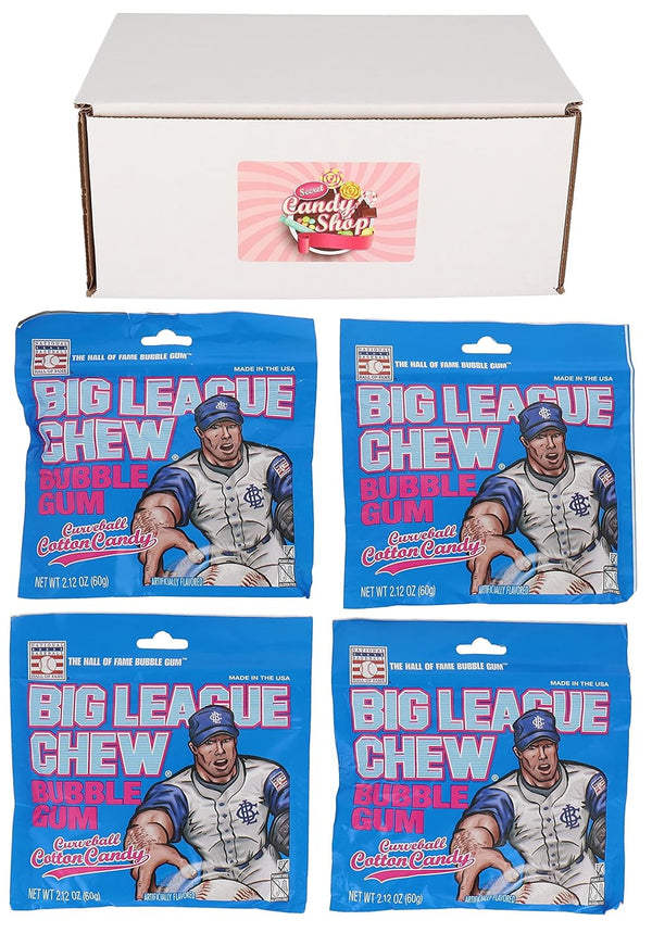 Big League Chew Gum Pack of 4