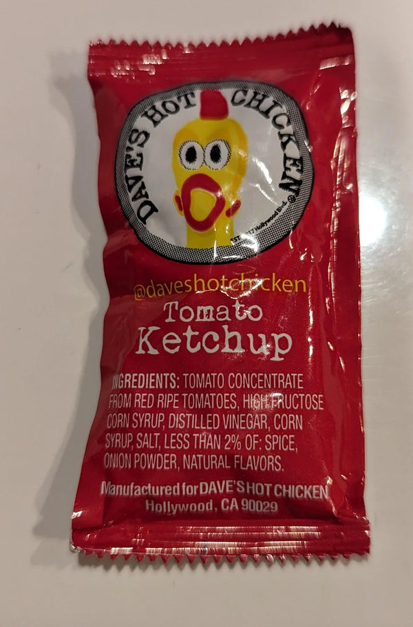 David’s Hot Chicken Tomato Ketchup – Single Serve Packets
