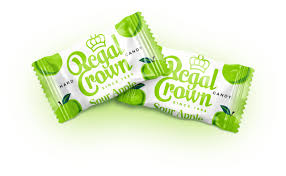 Regal Crown (Individually Wrapped) Sour Apple Hard Candy