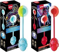 Amos Audio Lollipop - Blue Raspberry & Strawberry Variety