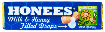 Honees Milk & Honey Filled Drops - 24 Pack (216 Drops Total)