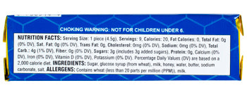 Honees Milk & Honey Filled Drops - 24 Pack (216 Drops Total)