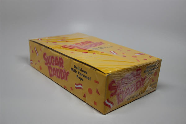 Sugar Daddy Milk Caramel Pops -0.47 oz (48-Count Box)
