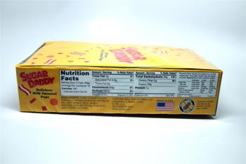 Sugar Daddy Milk Caramel Pops -0.47 oz (48-Count Box)