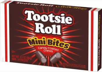 Tootsie Roll Mini Bites - Theater Box 3.5 oz