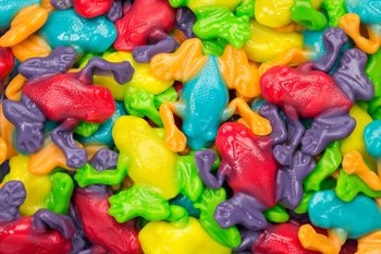 Albanese Rainforest Frogs Gummy Candy - Bulk 5LB