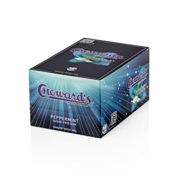 CHoward’s Sugar Free Peppermint Gum - Pack of 6