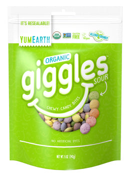 YumEarth Organic Sour Giggles Chewy Candies 5oz