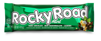 Annabelle Rocky Road Mint 1.65oz Candy Bars Bulk 24 Count