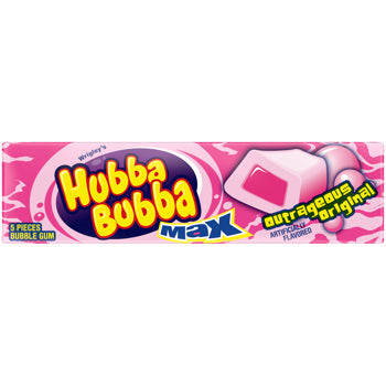 Hubba Bubba Max Bubble Gum Original 18 Pack
