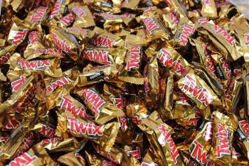 Twix Mini Candy Caramel Candy Bars Bulk  (Individually Wrapped)