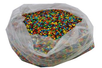M&M Milk Chocolate Candy Bulk (Unwrapped) In Resealable Bag Bulk