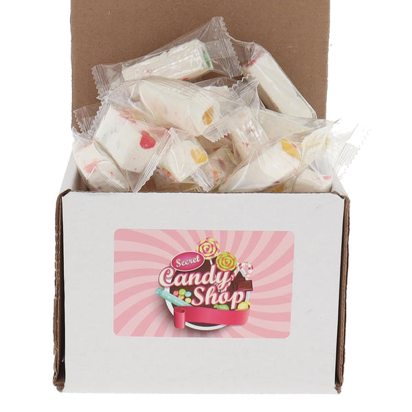 SECRET CANDY SHOP Jujube Nougats Soft Chewy Fruit Candy Bulk in Box (Original Flavors)