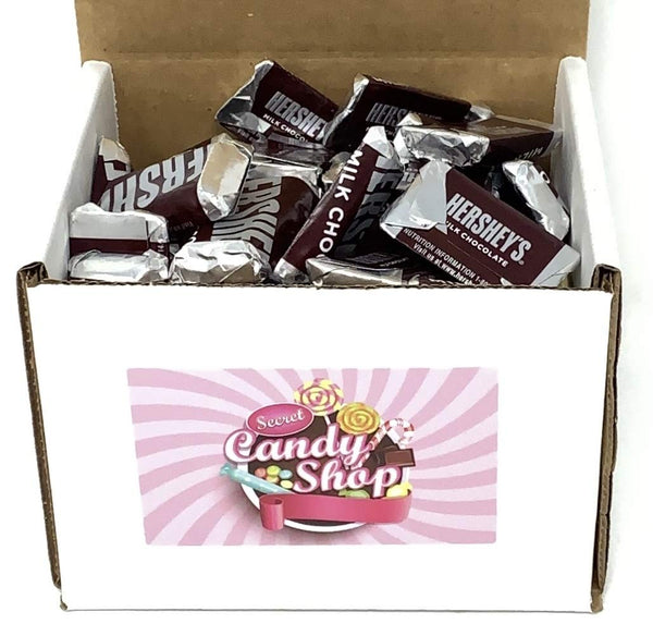 Hershey Milk Chocolate Mini Candy Bars in Box (Individually Wrapped)