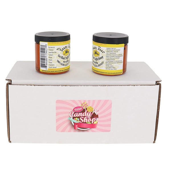 Beezy Beez Black Truffle Honey Raw Local Honey Bees (Pack of 2)